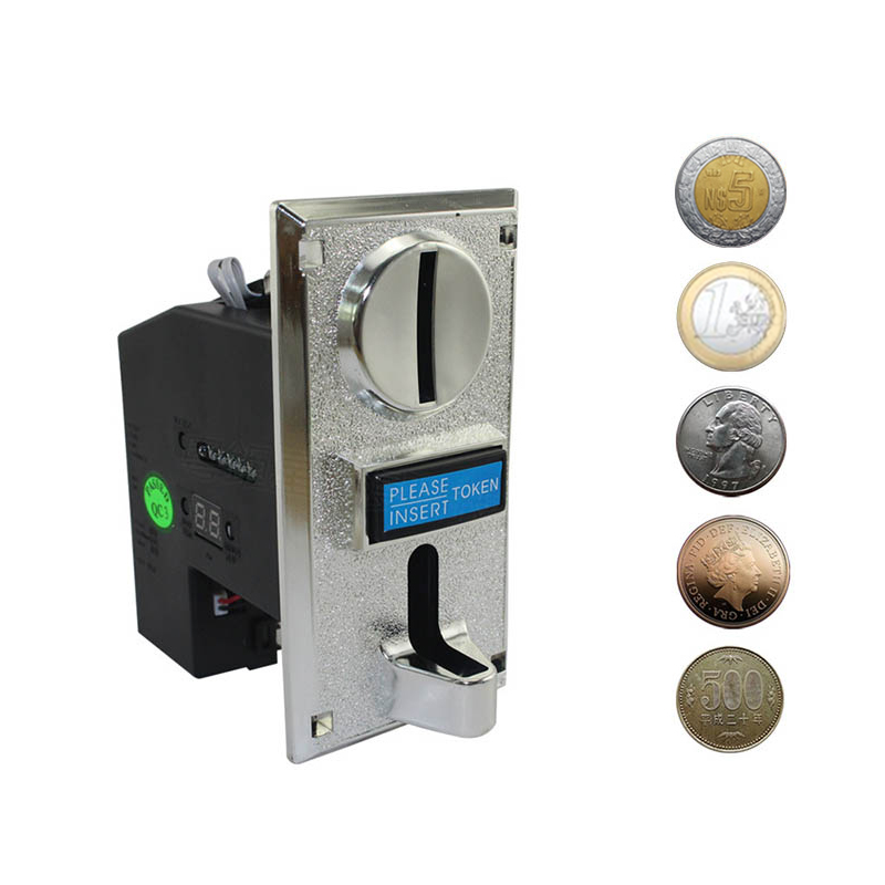 Arcade Games And Vending - Multi Coin Acceptor Electronic Roll Down