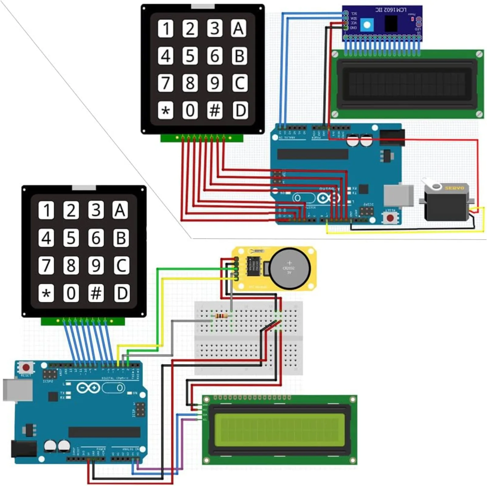 4x4 Matrix Membrane Keypad 16  - Arduino Vending Machine Project ulasan dan harga