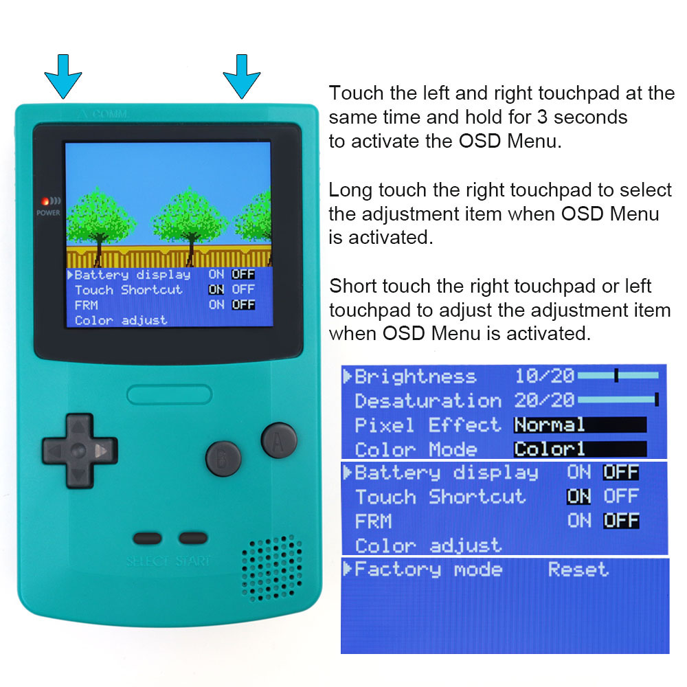 Rechargeable 2.8' IPS Screen L - Lcd Screen Arcade ulasan dan harga