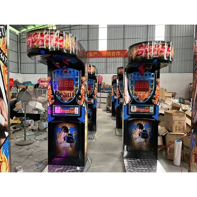 HR Coin-Operated Punch Boxing  - Arcade Game Coin ulasan dan harga
