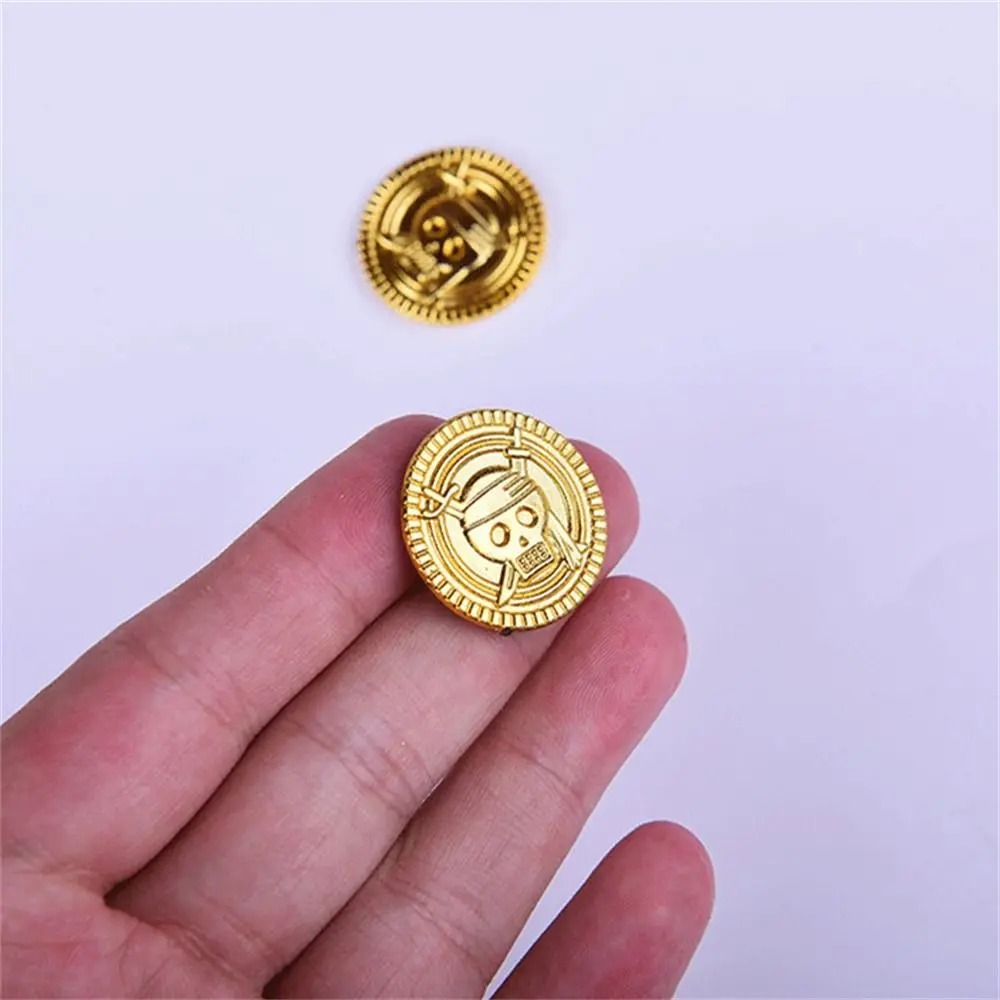 Plastic Pirate Gold Coins Gold - Arcade Game Coin ulasan dan harga