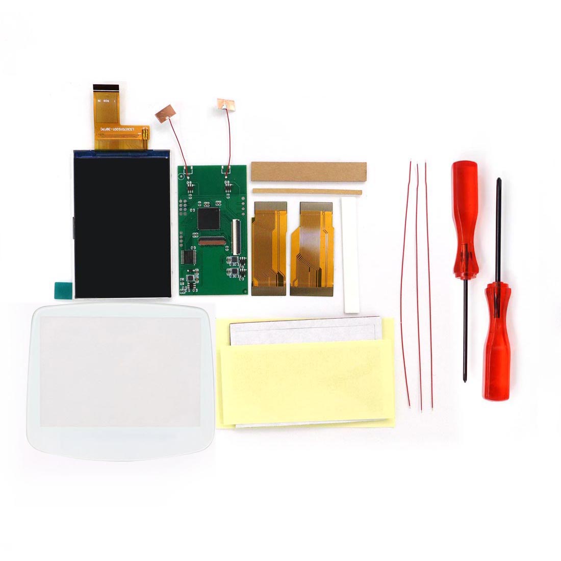 For GBA V5 Drop in Backlight L - Lcd Screen Arcade ulasan dan harga