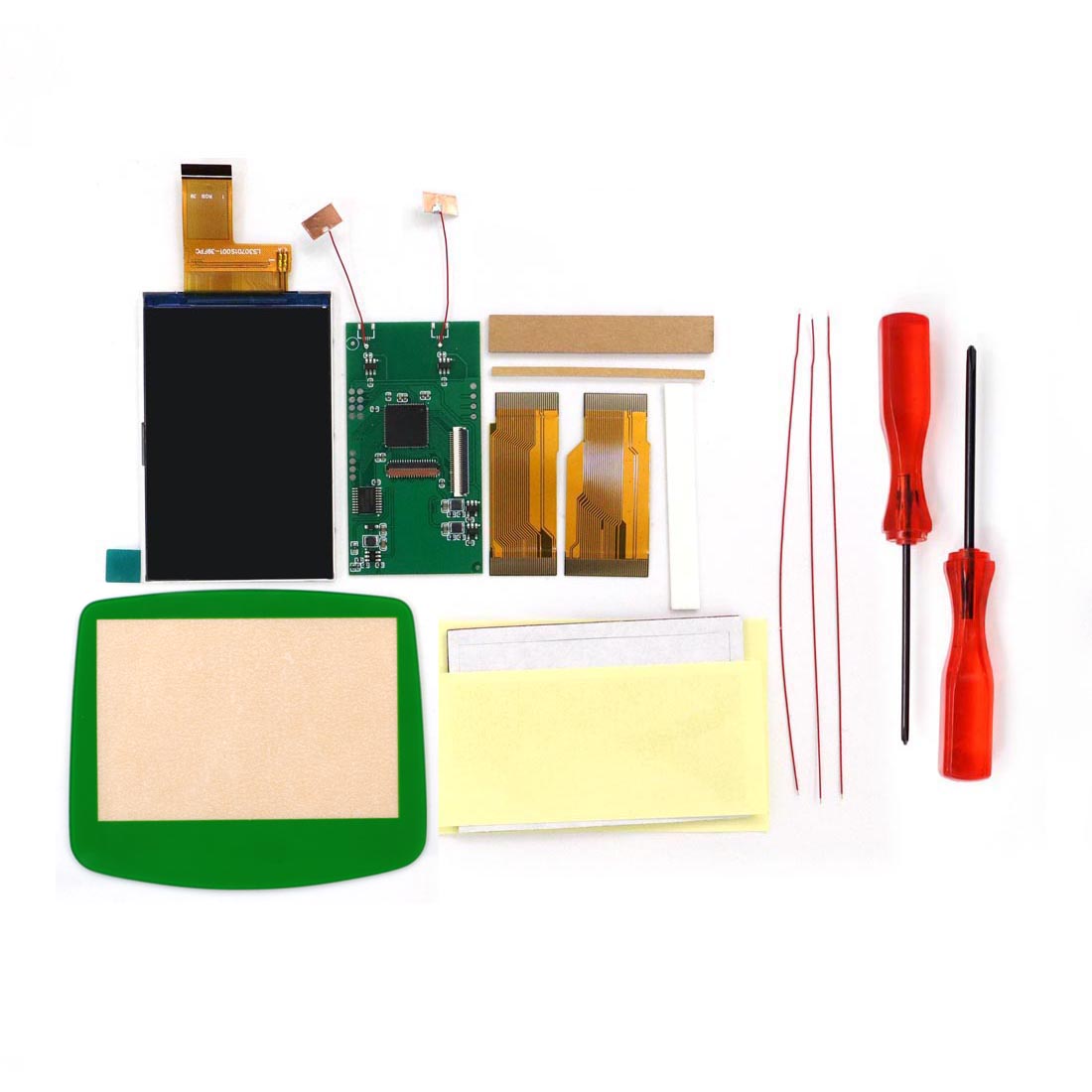 For GBA V5 Drop in Backlight L - Lcd Screen Arcade ulasan dan harga