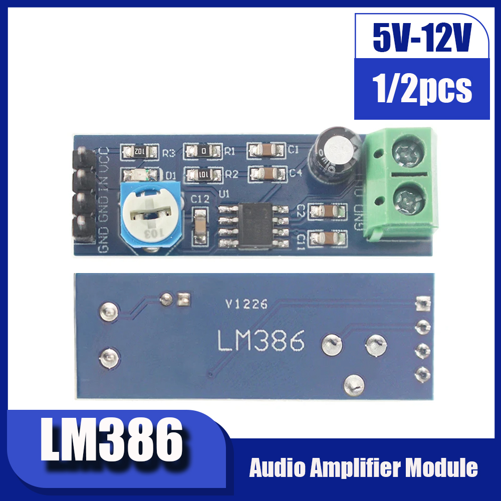 1/2PCS LM386 Audio Power Ampli - Arduino Vending Machine Project ulasan dan harga