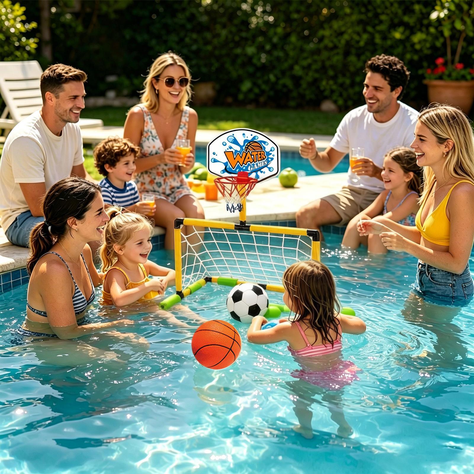 Pool Basketball Hoop 2-in-1 So - Basketball Arcade Game ulasan dan harga