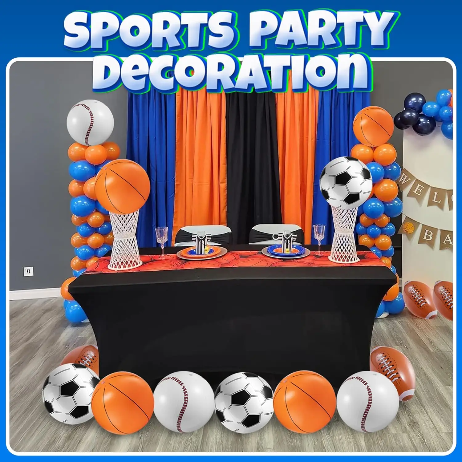 Inflatable Beach Ball Football - Basketball Arcade Game ulasan dan harga