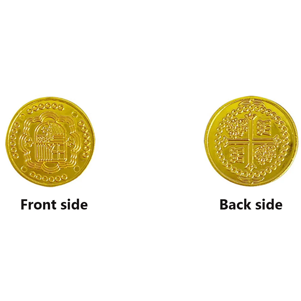 100/200PCS Plastic Pirate Gold - Arcade Game Coin ulasan dan harga