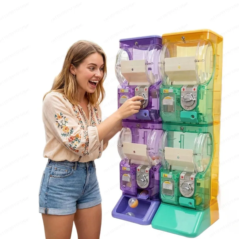 Transparent White Two Tier Gas - Arcade Vending & Laundry Revenue ulasan dan harga