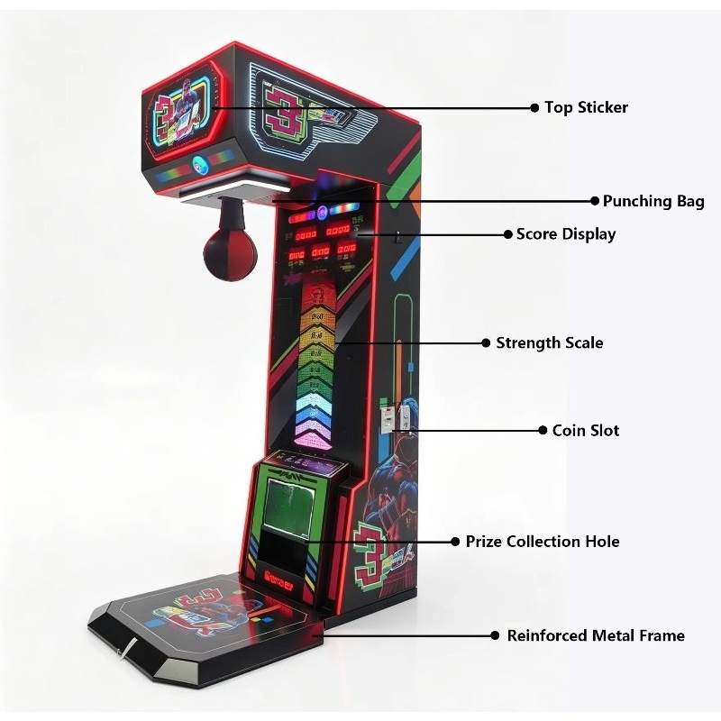 Boxing Simulator Machine Elect - Arcade Games & Vending Llc ulasan dan harga