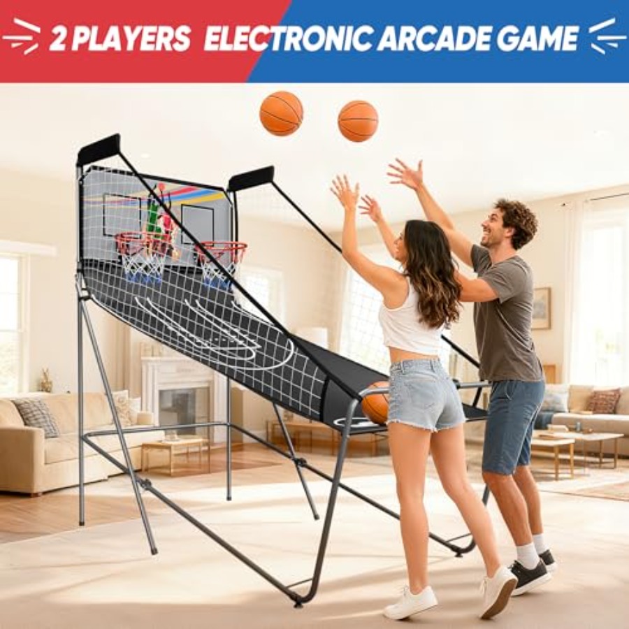 Indoor foldable 2-player elect - Arcade Games & Vending Llc ulasan dan harga