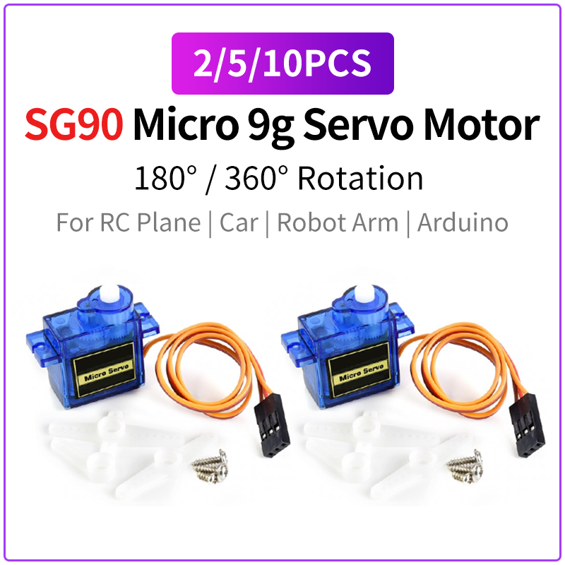 2PCS/5PCS/10PCS SG90 MG90S 9G  - Arduino Vending Machine Project ulasan dan harga