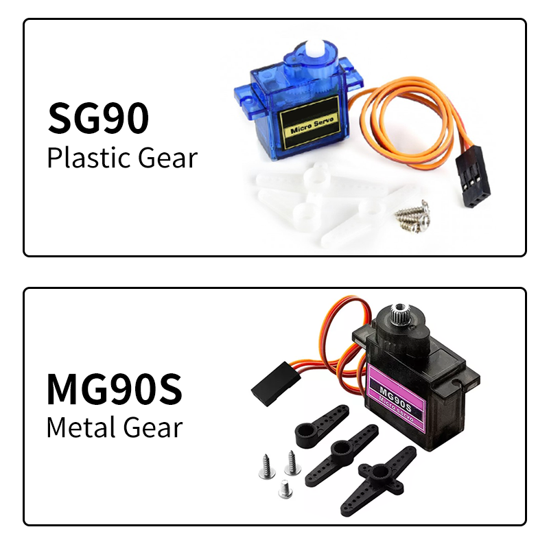 2PCS/5PCS/10PCS SG90 MG90S 9G  - Arduino Vending Machine Project ulasan dan harga