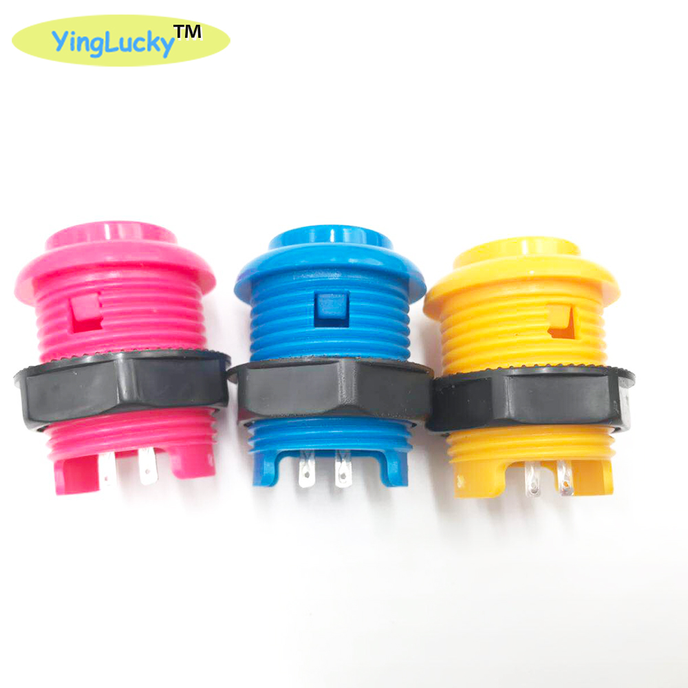 50pcs Arcade Buttons 28mm 24mm - Coin Pusher Machine ulasan dan harga