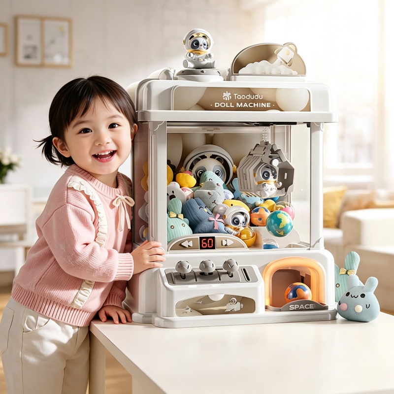 Children Mini Claw Machine Aut - Arcade Game Coin ulasan dan harga