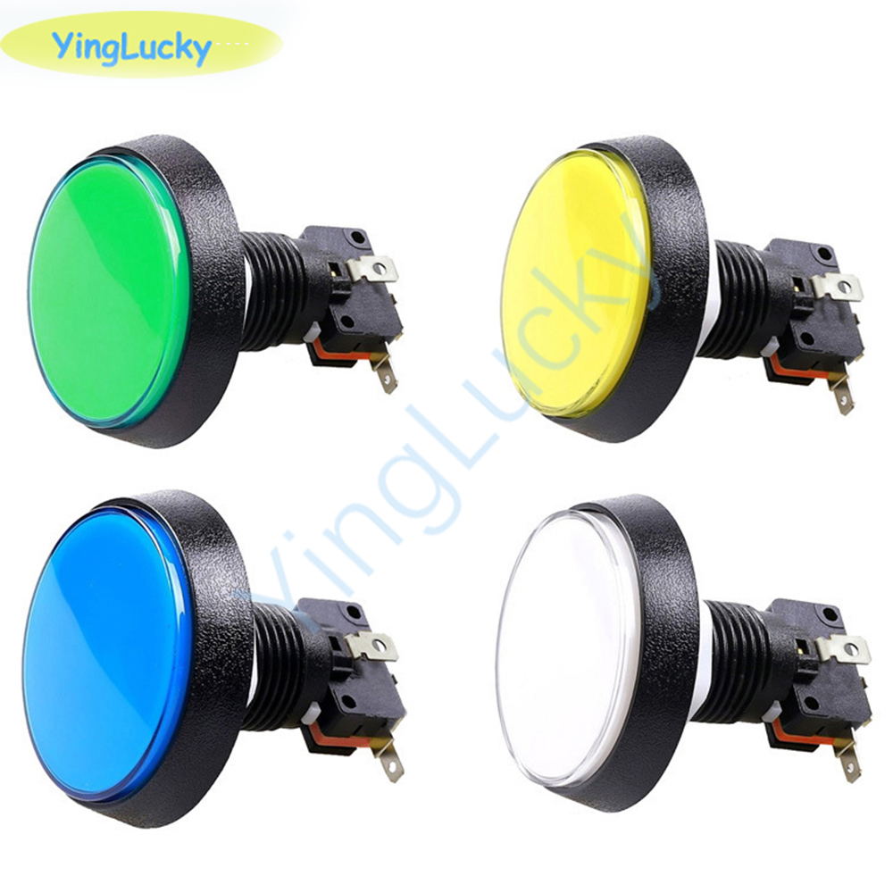 10pcs Arcade Button 60MM  LED  - Coin Pusher Machine ulasan dan harga
