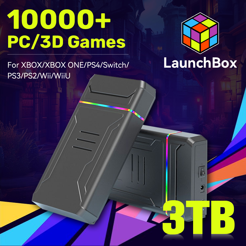 JMachen Launchbox 3TB Gaming H - Arcade X ulasan dan harga