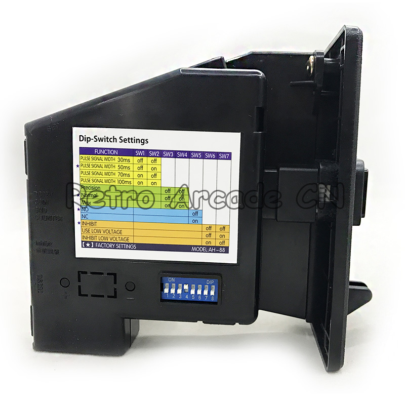 CL LED Logo Multi Coin Accepto - Arcade Games And Vending ulasan dan harga