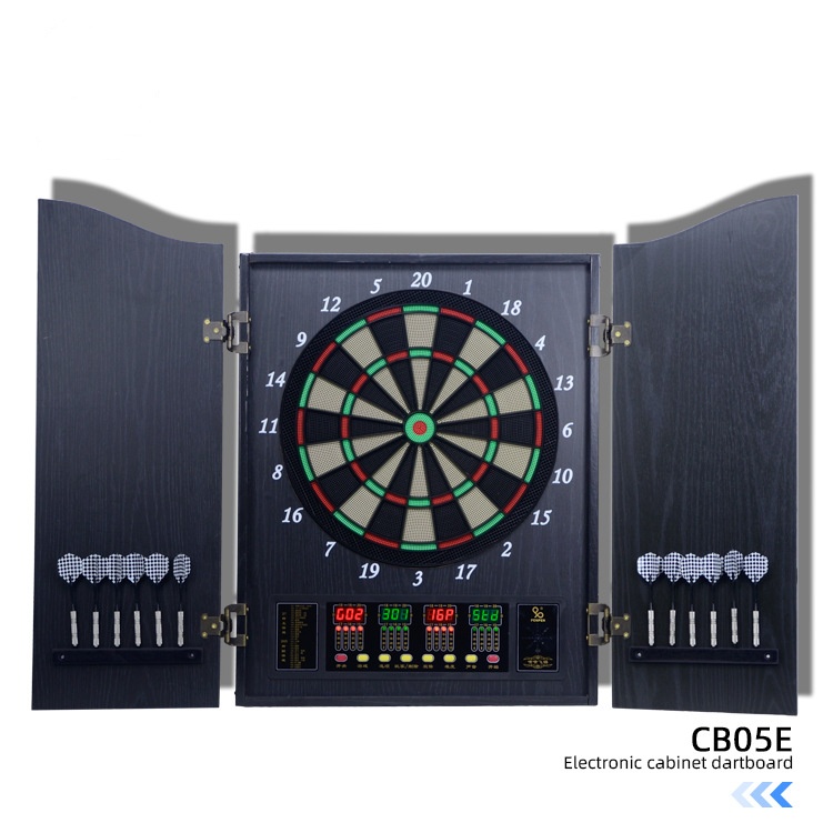Luxury wooden electronic dart  - Electronic Dartboard Cabinet ulasan dan harga