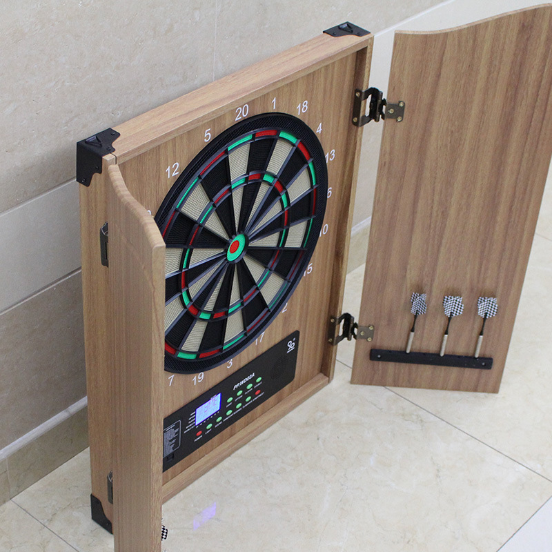 Luxury wooden electronic dart  - Electronic Dartboard Cabinet ulasan dan harga