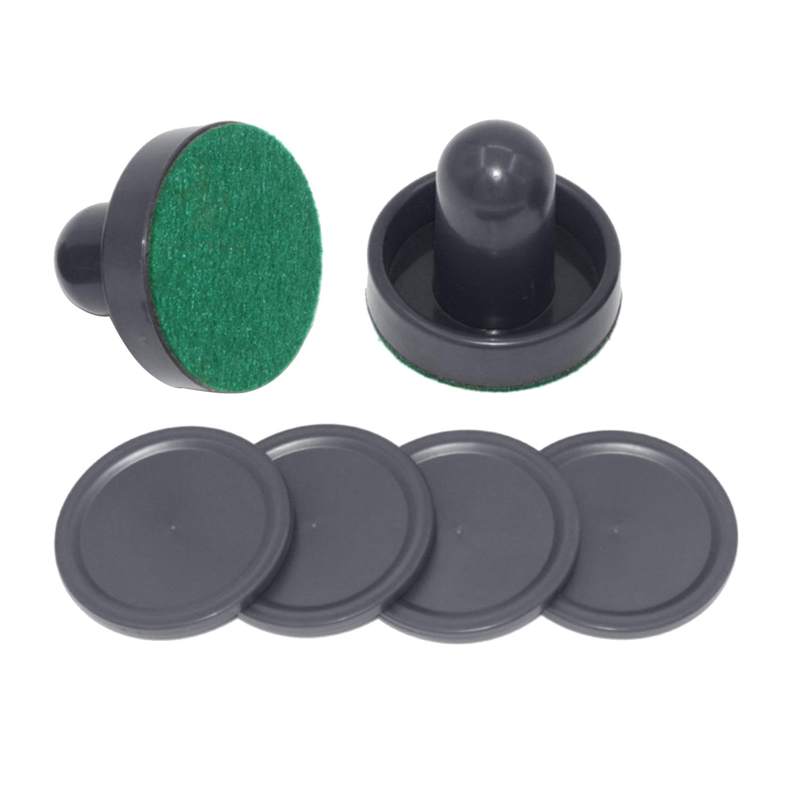 2PCS  Pushers and 4PCS Pucks G - Air Hockey Table ulasan dan harga