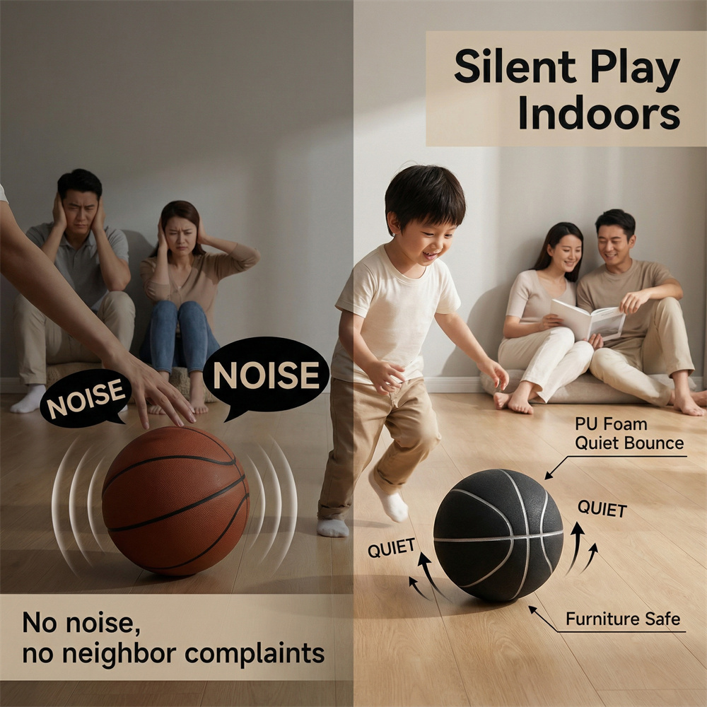 Mute Basketball for Indoor Tra - Basketball Arcade Game ulasan dan harga
