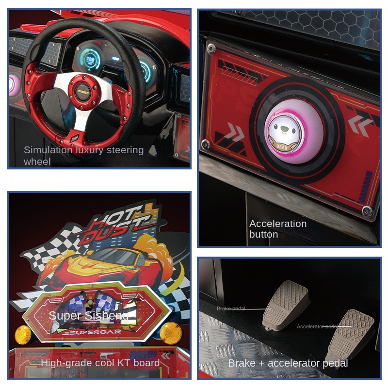 Coin Operated Arcade Game Mach - Lcd Screen Arcade ulasan dan harga